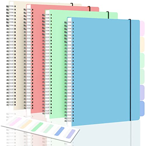 College Ruled Notebook, Spiral Notebook 8.5 x 11, Notebooks for Work School - size: 8.5" x 11", style: College Ruled