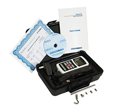 Mark-10 M5-50 Series M5 Digital Force Gauge, 50 lbF Capacity - size: 50lbF