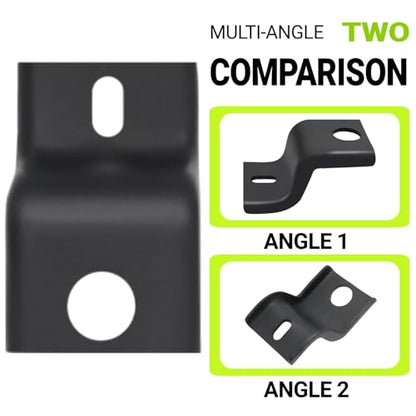 Motorcycle Saddlebag Lock Security Hardware Mounting Bracket Kit for Harley Touring Road King Street Glide Electra Glide Road Glide 1999-2007
