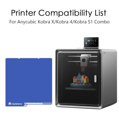 Cool Plate for Kobra X/Kobra 4/Kobra S1 Low Temperature Cold Build Plate - size: Kobra S1 Combo, style: Smooth
