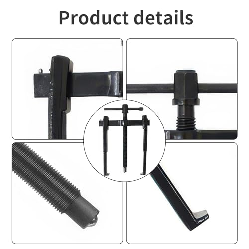 Beam 2 Jaw Puller 4" Bearing Gear Pullers, 154mm T-Shaped Screw - size: 2Jaw 4In 112×154MM