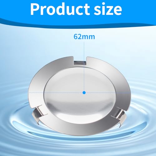 Transmission Bell Housing Inspection Cover 62mm for Chevy/Cadillac(2 Pack) - color: 2 Pack