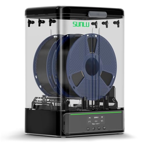 SUNLU 3KG Filament Dryer SP2 & Storage Box, 15min Fast Heating to 70°C - color: Filament Dryer SP2 ( Dryer Base + Storage Box )