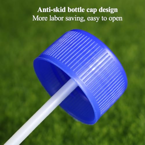 Hemobllo Plastic Specimen Cup with Lid Stool Container Without Label Laboratory Medical Use 25-30ml 10pcs