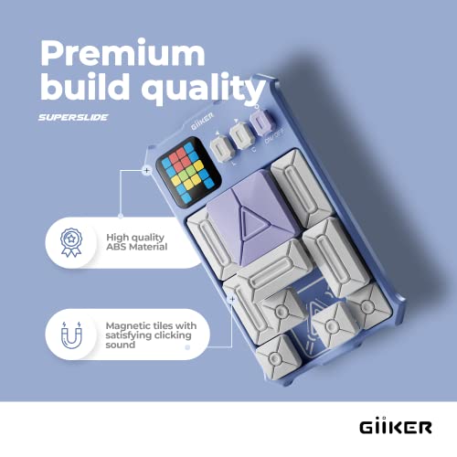 GiiKER Super Slide Puzzle Game, 500+ Challenges, STEM Toy for Ages 6+ - color: Lavender