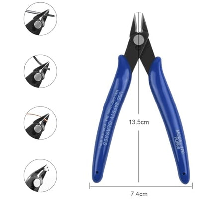 Ainiv Precision Tweezers Set, 11PCS Anti-Static ESD Tweezers Set - color: 12pcs, size: 12pcs