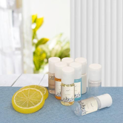 200 Pack 0.35 oz Plastic Bottles with Top Caps, Clear Empty 10 ml Flip Top Cosmetic Bottles for Lotion and Shampoo, Travel-Friendly, BPA-Free - size: 200 Pack 0.35 oz