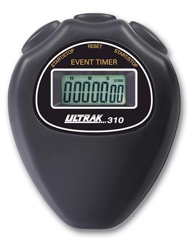 ULTRAK 310 Digital Stopwatch Timer Clear Display Lightweight Coaches PE