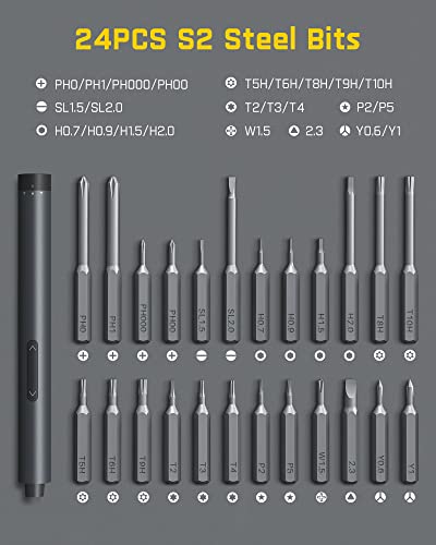 Fanttik E1 Pro Mini Electric Screwdriver, Precision Screwdriver Set