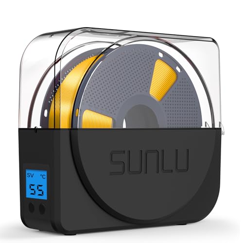 SUNLU Filament Dryer Box 2026 New Upgrade S1 Plus, Black - color: Black