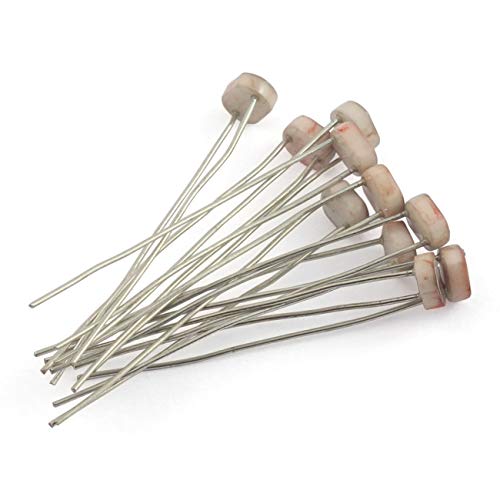 ZYAMY 1 Pack of 50pcs 5506 5516 5528 5537 5539 Photoresistor 10pcs for Each Photo Light Sensitive Resistor