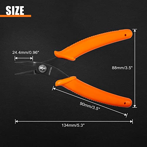 5-Inch Round Nose Pliers Specialty Pointed Nose Tweezer Nose Plier - style: Round Nose Pliers