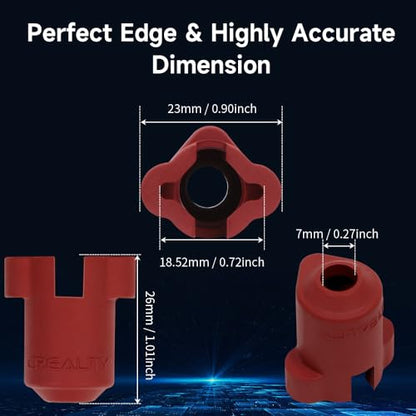 Creality K1C Silicone Socks, K2 SE Silicone Cover, 3D Printer Hotend Heat Insulation Case Heating Block Cover for Creality Ender 3 V3 Plus/Ender 3 V3 KE/Ender 3 V3 SE/K1 SE/K1/K1 Max(3PCS) - size: K2 SE/K1 Series/Ender 3 V3 Series