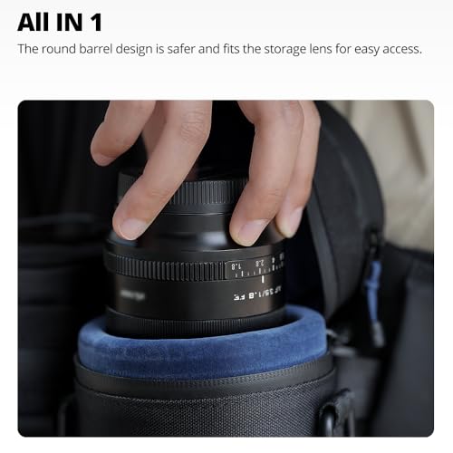 Ambitful 3.15 × 6.10 in Thick Camera Lens Pouch Case, Protection Lens bag - color: 80 × 155 mm (3.15 × 6.10 in)