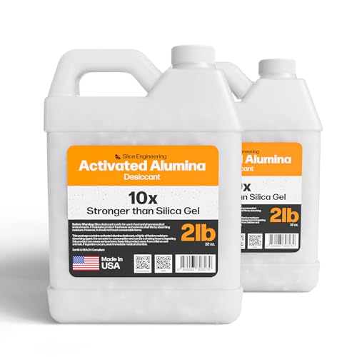 Activated Alumina Desiccant Beads for 3D Printer Filament Reusable (4lb) - size: 4lb