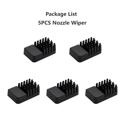 5PCS Nozzle Wiper for Elegoo Centauri Carbon, High Grade Silicone Nozzle Brush Heatbed Nozzle Wiper Cleaning Accessories for Centauri 3D Printer - style: 5PCS Nozzle Wiper