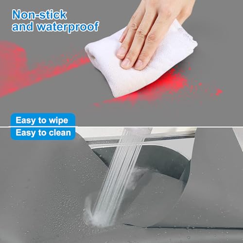 AECHY Silicone Mat for Kitchen Counter, 27.5" x 16.5" x 0.08", Dark Gray - color: Dark Gray, size: 27.5" x 16.5"