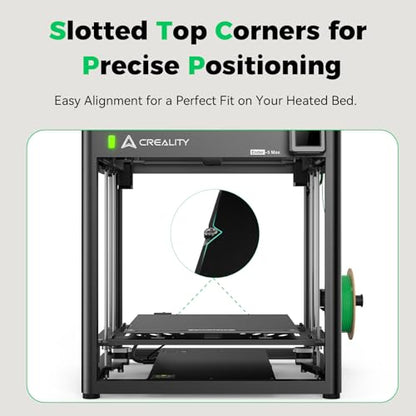 Creality Ender 5 Max Epoxy Resin Build Plate 415×430mm EP Coated Magnetic Steel Bed Plate for Creality Ender 5 Max 3D Printer - style: Ender 5 Max EP Plate