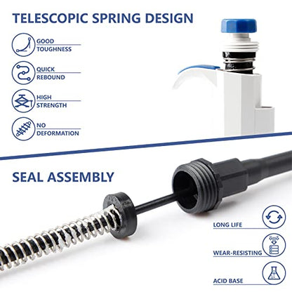 FOUR E'S SCIENTIFIC 10-100μL Pipette, Single-Channel Adjustable Pipettor - size: 05 (10-100ul)