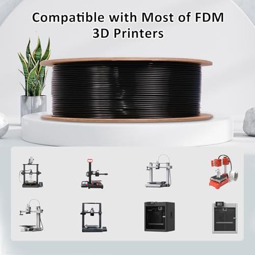 eSUN PLA+ Filament 1.75mm Cold White 1KG, PLA Plus 3D Printer Filament - color: 1kg-cold White