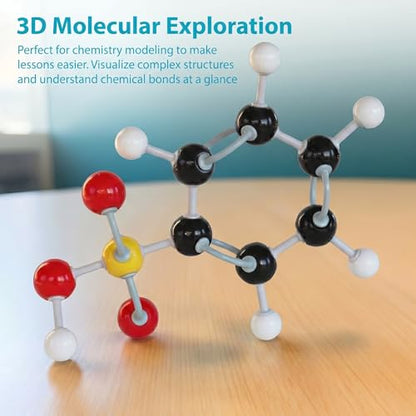 240 PCS Chemistry Molecular Model Kit for STEM Science Education Lab Gift