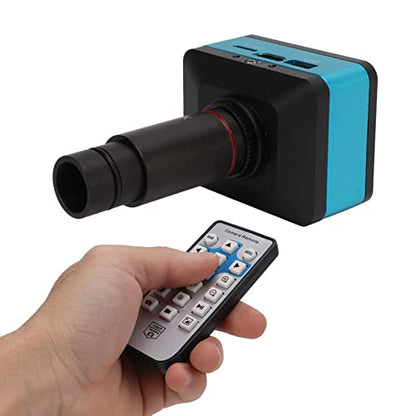 Walfront 4K Industrial Microscope Camera, 0.5X Lens C-Mount