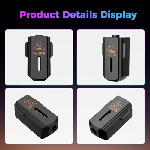 Creality Official SPARKX i7 Hotend Sock 3PCS, Original i7 High-Temperature Silicone Cover for Heater Block, Non-Stick Heat Insulation Sleeve for Creality SPARKX i7 3D Printer (3PCS) - style: Hotend Silicone Cover