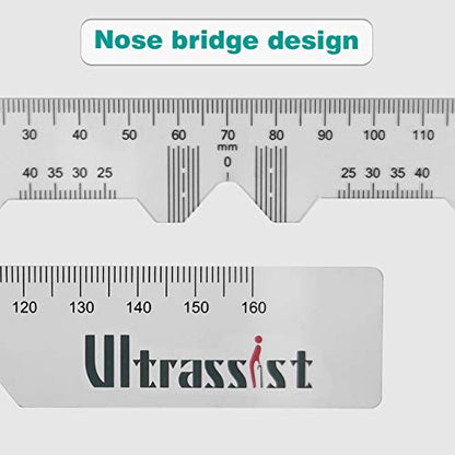 Ultrassist Pupillary Distance Ruler for Eyeglasses