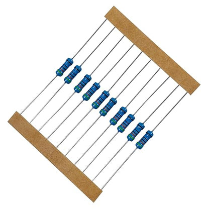 150 Values 1500 Pieces Metal Film Resistor Kit 1 ohm-10M ohm 1/2W 1% - style: 1/2W 1% 1500PCS