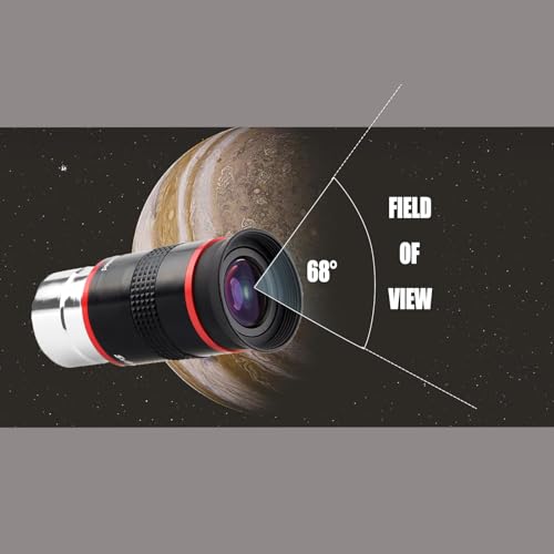SVBONY Telescope Eyepiece, 6mm Focal Length 68 Degree Ultra Wide Angle Lens - size: 6mm