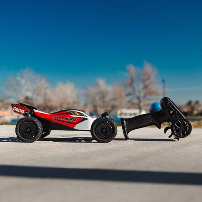 ARRMA Typhon GROM 4x4 RC Buggy, RTR, Red/White ARA2106T2 - color: Red/White