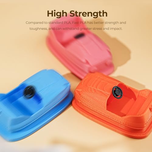 Creality Rapid PLA 3D Printer Filament, Orange, 1‑Pack, 1KG Total - color: Orange