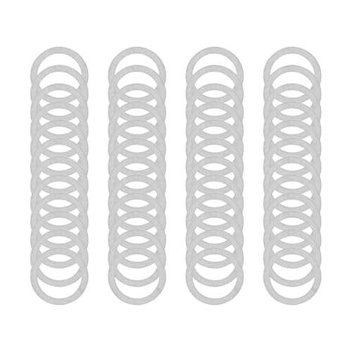 M6×8mm 304 Stainless Steel Shim Washers, Thin Spacers for Precise Alignment - size: M6x8