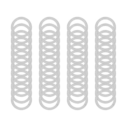M6×8mm 304 Stainless Steel Shim Washers, Thin Spacers for Precise Alignment - size: M6x8