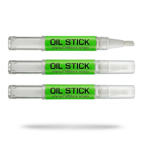 3 Pack - 3D Printer Lubricant Brush for Linear Rails, Lead Screws and Bearings, PTFE-Infused Machine Oil, ISO G100, Bambu Maintenance Accessory, 3D Printer Accessory. Proudly Made In The USA.
