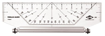Alvin, 295M, Easy-To-Use Professional Parallel Glider Metric - 10 Inches