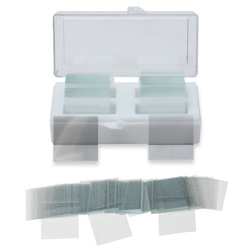 Karter Scientific 211Z2 Standard Microscope Cover Slip, 1 Thick, 22x22mm, 200pk (Case of 2000) - style: Pack of 2000