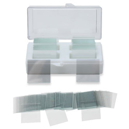 Karter Scientific 211Z2 Standard Microscope Cover Slip, 1 Thick, 22x22mm, 200pk (Case of 2000) - style: Pack of 2000