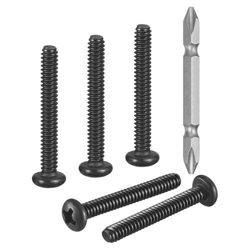 DTGN #6-32x1 Pan Head Machine Screw W/Screwdriver Bit 304 50pcs - size: #6-32x1"