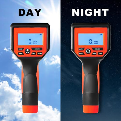 Zozen Measuring Wheel Digital Display, Imperial/Metric,12.5” Orange Roller - color: Orange