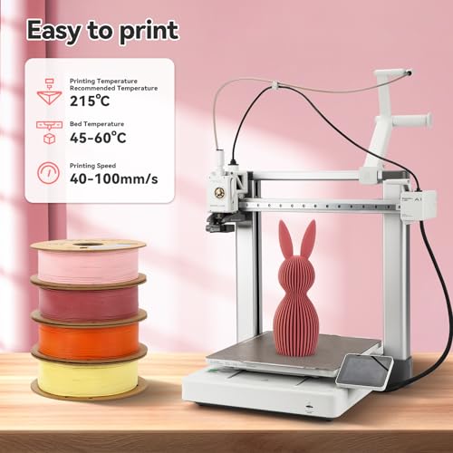 3DHoJor Matte PLA 3D Printing Filament Morandi Purple,1KG - color: Morandi Purple