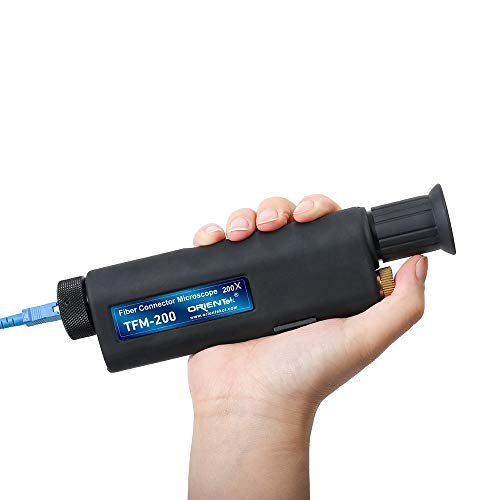 ORIENTEK TFM-200 Optical Fiber Connector Microscope Probe Fiber Cleaning Tool