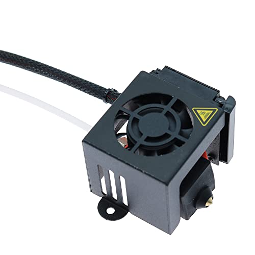 Ender 5 Hotend Assembled Kit Full Assembled Extruder Cooling Fan Kit Aluminum Heat Block with 1PC Silicone Cover,5PCS 0.4mm Nozzles for Ender 5 Ender-5 Pro 3D Printer - style: Ender-5/Ender-5 Pro