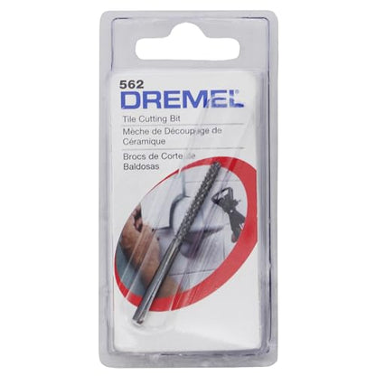 Dremel 562 Tile Cutting Bit, 1/8" - size: 1 Count (Pack of 1), style: Cylinder