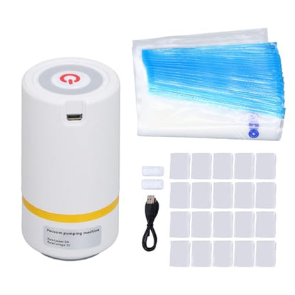 ViaGasaFamido Filament Storage Vacuum Kit, USB Pump, 20 Bags, 34 x 30 cm