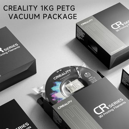 Official Creality PETG 3D Printer Filament 1.75mm 1KG (2.2lbs), Magenta - color: Magenta