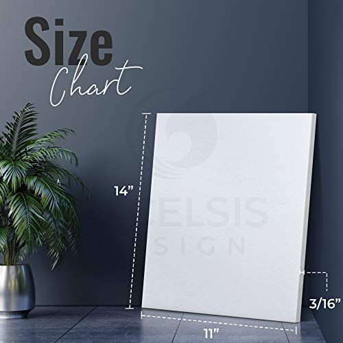 White Foam Board 11 x 14 – 10 Pack, 3/16" (5mm) Thick Foam Core Poster Board Sheets for Art, Crafts, Vision Board, School Projects, Presentations & Signs - size: 11 x 14 inches