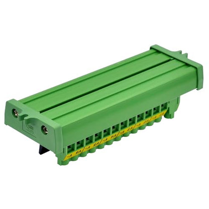 Screw Mount 6 Channel Paddle Switch DC Power Distribution Strip Module - style: Paddle Switch, Screw Mount