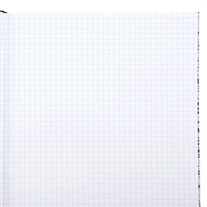 3 Pack Laboratory Notebook 5 x 5 Quad Ruled, Marble Cover - color: Green