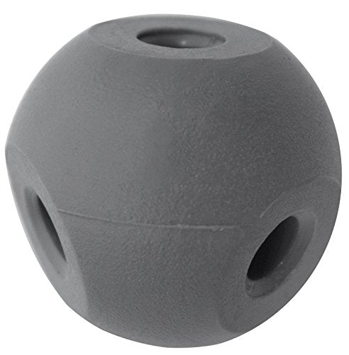 EISCO Molecular Model Atoms, Gray, Pack of 10-2.2cm, 4 Holes - Spare Extra Parts for Molecular Model Kits